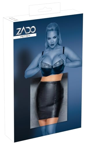 Jupe noir ZADO jupe-20010041031 en taille M pour femme