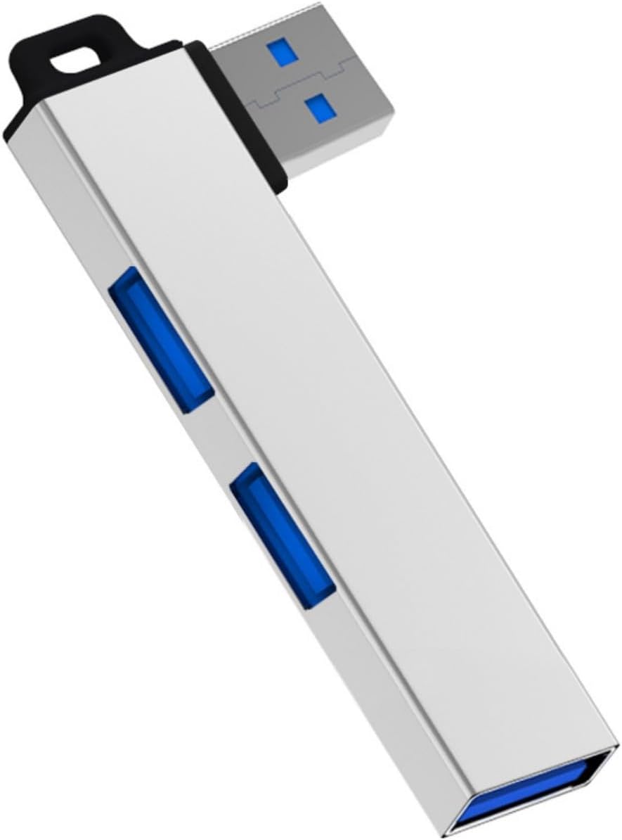 Hub USB 3.0 de aleación de aluminio con 3 puertos USB
