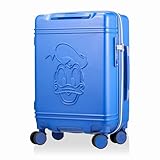 [ハピタス] スーツケース Sサイズ HAP2212-48 DN45.ドナルドダックフェイスブルー