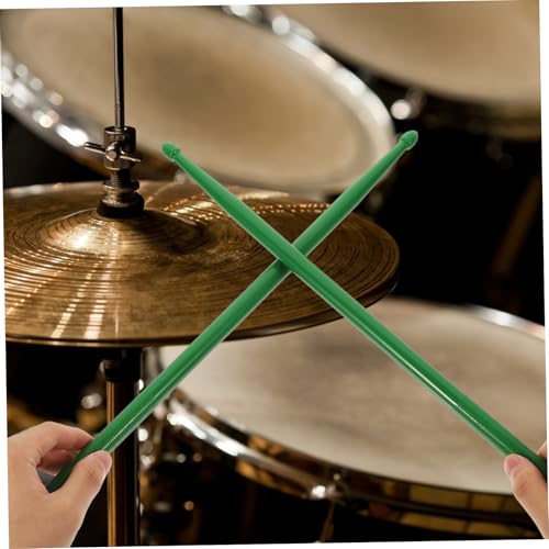 Baquetas Doble Punta para Percusión Color Verde Oscuro miniatura 3