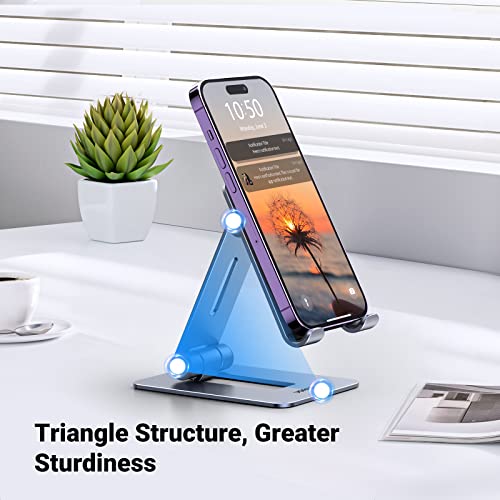 UGREEN Suporte para telefone celular Suporte para telefone de mesa, suporte para smartphone dobrável