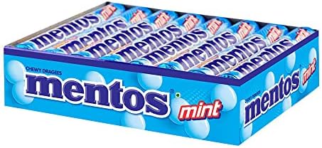 Mint Flavour, Chewy candy Stick Pack, 655.2 g [Pack of 18]