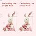 CUDDLE CORNER Bunny Stuffed Animal Organic Cotton Baby Plush Toys, 7