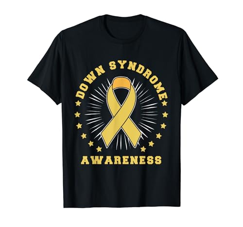 Support T21 Be Kind Down Sindrome Awareness Month Maglietta