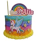 unicorn cake topper..custom cake decoration unicorn, birthday Girl,perzonalized cake topper, name and age, party decor, Cake topper de unicornio para niña, decoracion para tarta