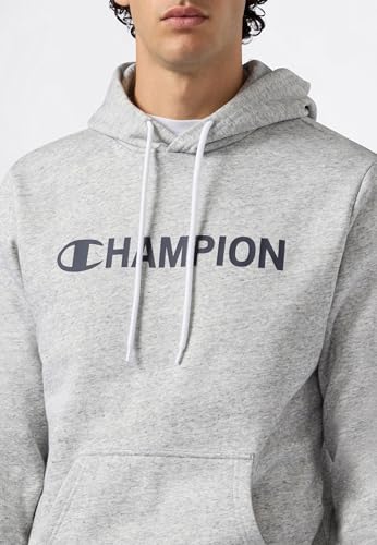 Champion Sweat à Capuche Legacy pour Homme, Gris, L