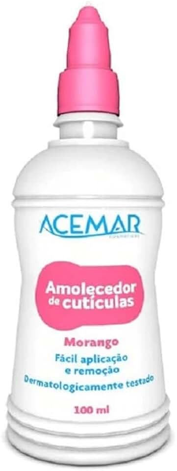 Acemar - Amolecedor de Cutículas Acemar 100ml Morango