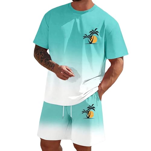 Ensemble été homme anti-serrage tissu stretch confortable grande taille