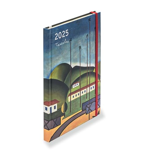 AGENDA 2025 TARSILA DO AMARAL SEMANAL MESA PALMEIRAS TECA PAPELARIA