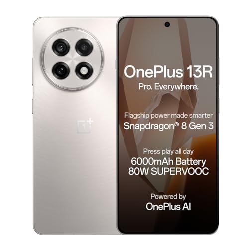 OnePlus 13R | Smarter with OnePlus AI (12GB RAM, 256GB Storage As...