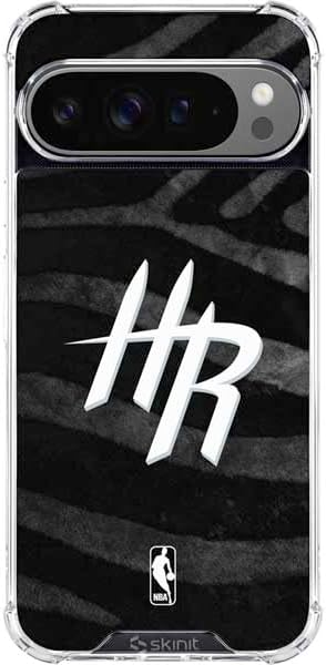 Skinit Clear Phone Case Compatible with Google Pixel 10 Pro - Officially Licensed NBA Houston Rockets Home Jersey Design