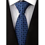 Adulove Men's Necktie Classic Silk Tie Woven Jacquard Neck Ties 6 PCS - Image 5