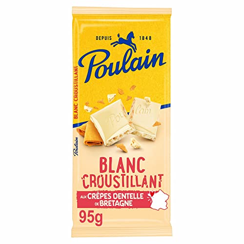 Poulain Blanc Croustillant 95g Cover