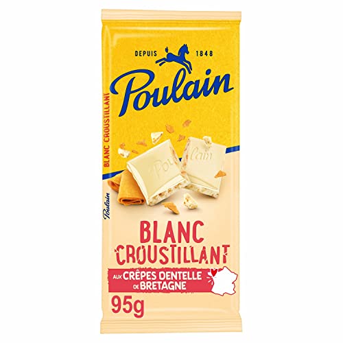 Poulain Blanc Croustillant 95g