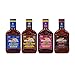 Famous Dave's BBQ Sauce Variety Bundle, 19 oz (Pack of 4) includes 1-Pack Rich & Sassy Flavor + 1-Pack Natural Sweet Flavor + 1-Pack Sweet & Zesty Flavor + 1-Pack Devil's Spit Flavor