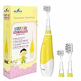SEAGO Elektrische ZahnbĂŒrste Kinder 6 Monaten bis 4 Jahren, Baby...