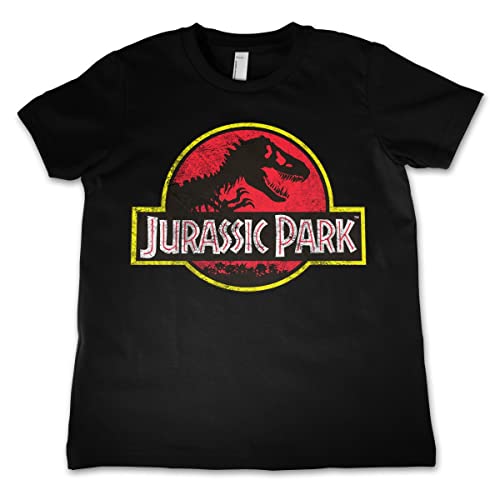 T-shirt Jurassic Park enfant de 3 à 12 ans avec logo vintage officiel unisexe