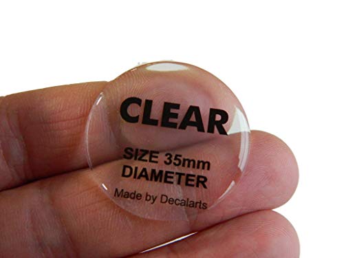 Étiquettes personnalisées pour verres transparents ronds 50 pcs