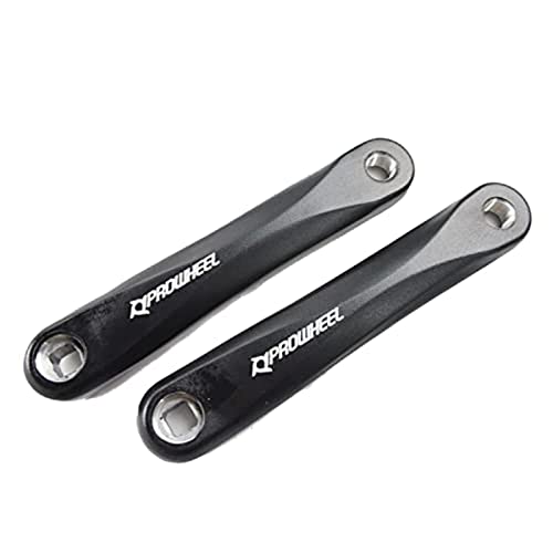 Prowheel Bicycle Crank Arm Available In Square Hole,152Mm/160Mm/165Mm/170Mm/175Mm Black Bike Crank Arm Right For Electric Bike,Folding Bicycle, Hybrid Bicycle,Road Bike Exercise Bike(1 Pair) #TOP1