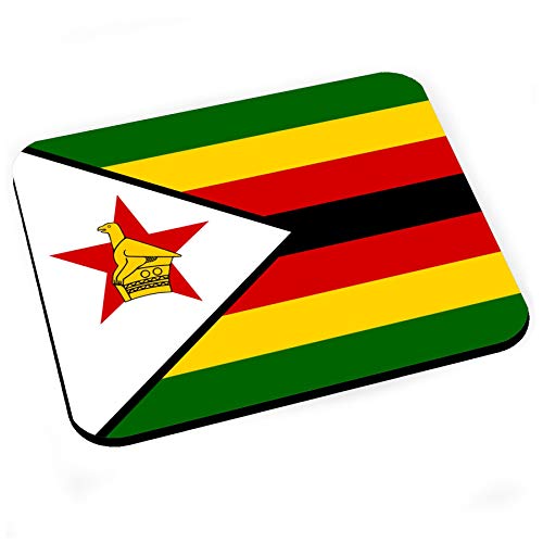 Fabulous Tapis de Souris Drapeau Zimbabwe Football Sport Equipe National Afrique