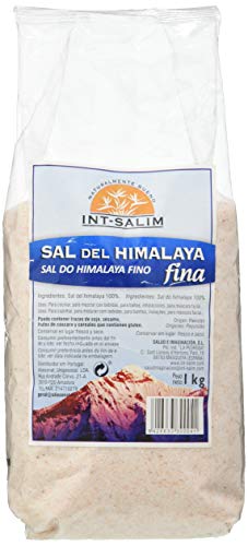 Int-Salim, Negro, Sal Himalaya Fina 1Kg