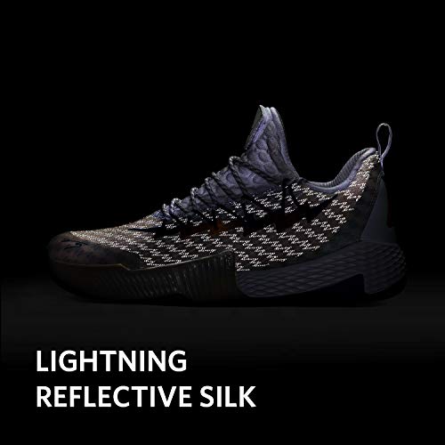 Image of PEAK Mens Basketball Shoes Breathable Sneakers Lou Williams Lightning Professional Anti Slip Sports Shoes for Running, Walking