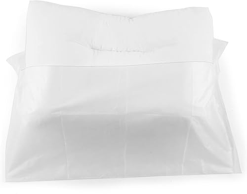 Miniatura 7 de Oudain Fundas de almohada desechables, 20 unidades, blancas, 32 x 20 pulgadas, tela no tejida