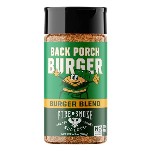 Fire & Smoke Back Porch Burger Seasoning 6.5 oz