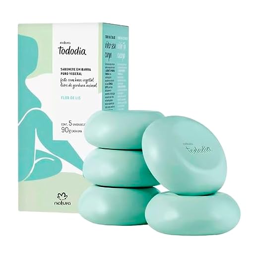 Sabonete Natura Flor de Lis TodoDia Puro Vegetal