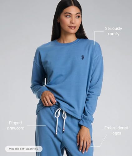 Image of U.S. POLO ASSN. Lounge Set Women, Athleisure and Lounge Pajama Sets for Women 2 Piece
