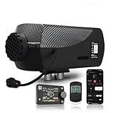 Sunster 12V/24V Diesel Heater, 8 KW Diesel Air Heater, with Auto Start-Stop, Timer Function, Bluetooth APP & Remote Control, Car Heater with 10L Fuel Tank for Car Truck Garage Boat RV
