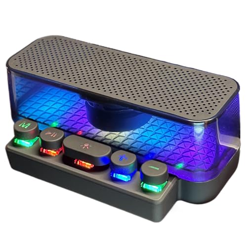 Altavoz Inalámbrico: Audio De Camping Al Aire , Teclado De Mesa Y Bajos | Reproductor De Música Con Para La Decoración Del Hogar Al Aire Ornamento Portátil Retro Unidad Subwo