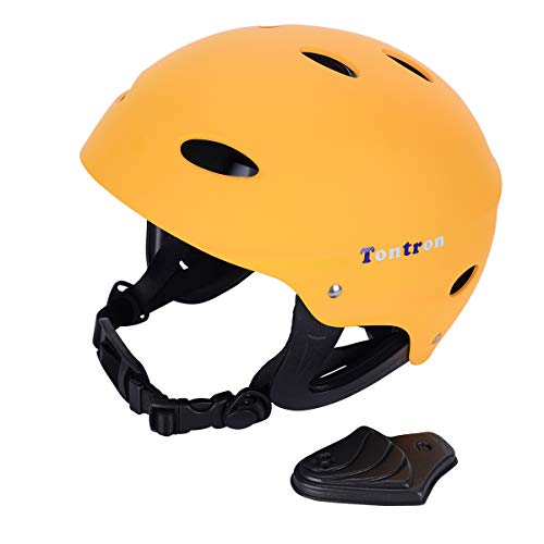 image for Tontron Water Helmet (Matte Sunny Yellow, Medium)