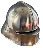 Medieval Edge Medieval Sallet Helmet 15th Century Gothic Armor German Helmet Wearable LARP Armour Helmet Halloween Cosplay Costume