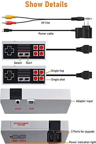 Gamenext 620 Retro Game Console,Classic Mini Handheld Video Game Console Built-In 620 Classic Edition Games thumb #3