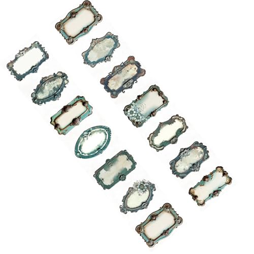 FackLOxc Pegatina Cinta Estética Óxido Vintage Reutilizable Para Planificadores Y Envoltura Regalos Ideales Para Decoraciones Revistas Expresión Artística
