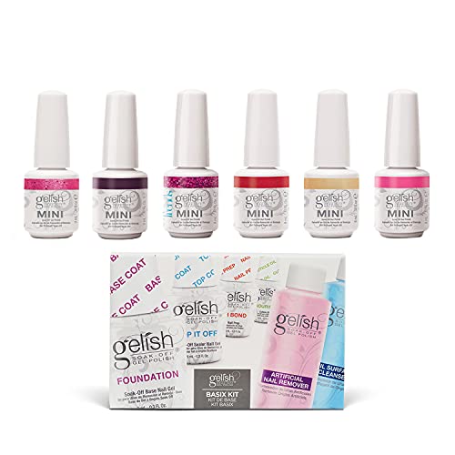 Gelish mini forever fabulous collection 9 ml soak off g…