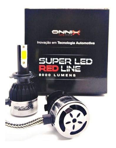 Lampadas Super Led H4 Gol G2 1996 a 2000 Farol Alto Baixo Efeito Xenon