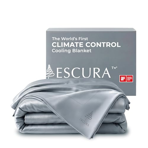 ESCURA Tw® 100% Plant-Based Cooling Comforter Blanket for Hot Sleepers