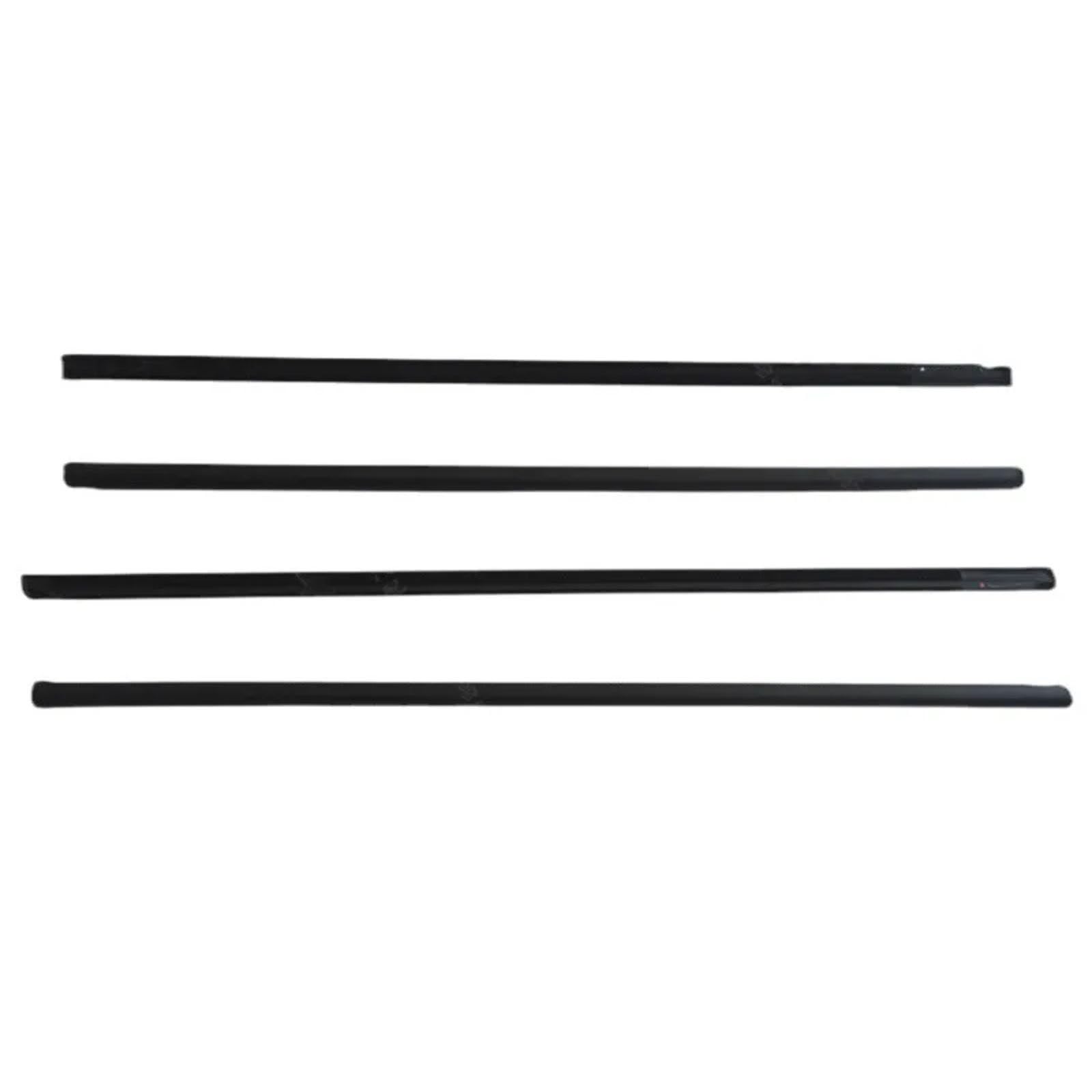 Tudexx One Color Car Weather Stripping Compatible With Chevrolet For Cruze 2009-2014 4Pcs Car Outer Windows Pressure Strip Sealing Belt Moulding Trim 72410Tm8013