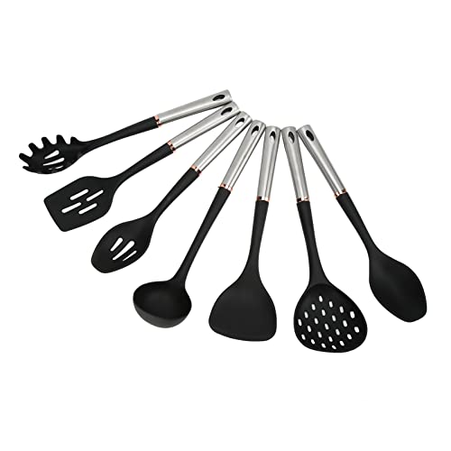 Ustensiles de cuisine 14 pièces avec poignée silicone confortable