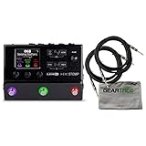 Line 6 HX Stomp Multi-Effects Helix-Based Processor Bundle w/Cables