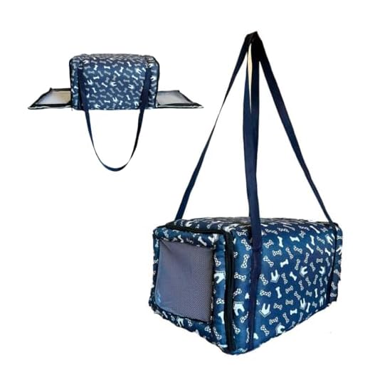 Bolsa para Transporte Pet Gato Cachorro até 10Kg Impermeável para Viagem Avião Carro (Azul)