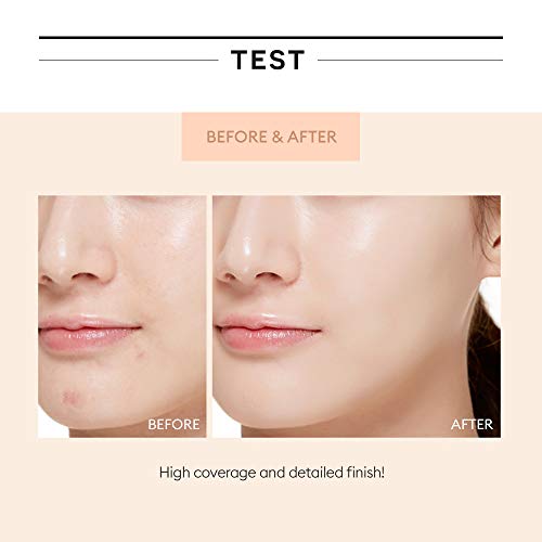 [Missha] M Magic Cushion Cover Lasting No.21 - Cover Lasting Magic Cushion For Fuzzy & Semi-Matte Skin Finish- 15G #TOP6