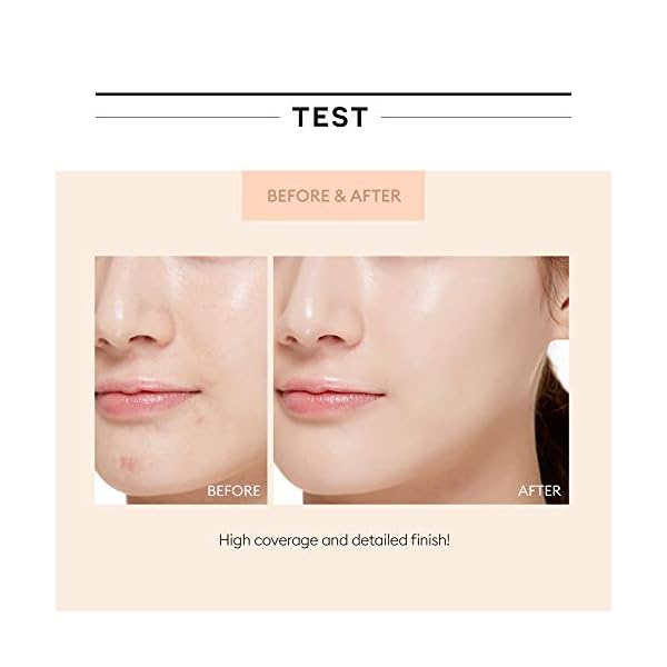 M-Magic-Cushion-Cover-Lasting-SPF50PANo21-longlasting-high-coveragehydrating-cushion-foundation MISSHA Magic Cushion Foundation No.21 Light Beige for Bright Skin - Flawless Coverage, Dewy Finish, Easy Application for All Skin Types