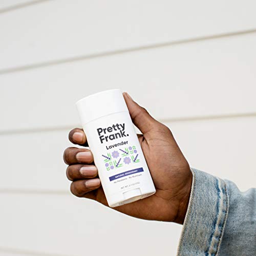 Pretty Frank Natural Deodorant Stick – Natural Deodorant For Women, Men & Teens, Aluminum-Free, Made With Baking Soda & Other Organic, Safe, And Effective Ingredients (Lavender, 1Pk) #TOP2