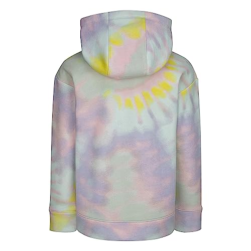 Nike Girl's Club Fleece Tie-Dye Hoodie (Little Kids)3