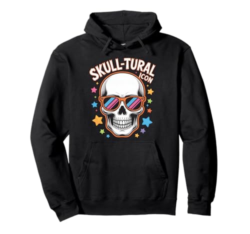 �n���E�B�� �[�� �T���O���X �� �|�b�v SKULL-TURAL ICON �J���t�� �A�C�R�� �p�[�J�[