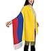 QZLAN Colombian Flag Blanket Scarf Shawls Cashmere Wrap