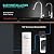 Frizzlife TAM4 Under Sink Inline Water Filter - Alkaline PH+ Remineralization, NSF/ANSI 42 Certified, Adjust Taste & PH, Restore Essential Minerals, 1/4" Pipe Fits for Reverse Osmosis Systems
